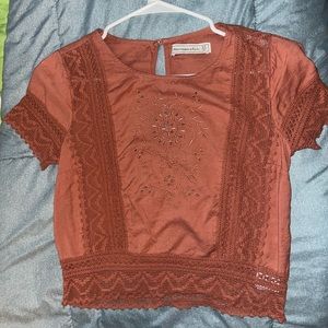 Abercrombie & Fitch Pink Top